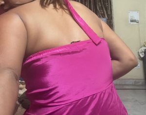 Magenta Halter Top