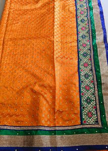 Cotton Silk Saari