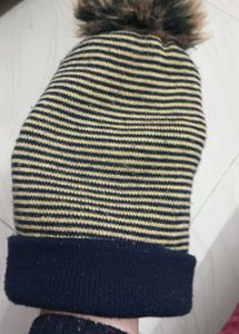 Hoodie With Free Cap For 6 to 8 Year Boy