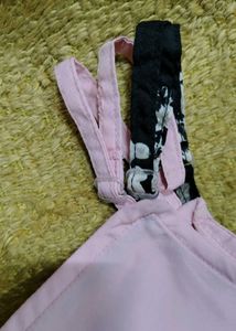 2-in-1 Reversible Floral &amp; Pink Cami Top