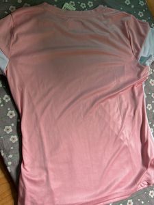 New Pink Athletic T-Shirt