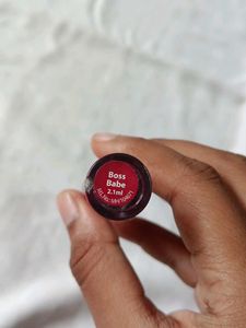Nykaa Matte Liquid Lipstick - shade Boss Babe