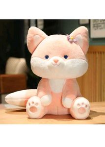 Cute Pink Fox Plush Toy.Y