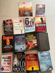 Collection of 12 Popular Fiction Books