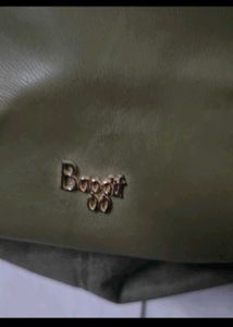 Baggit Stylish Olive Green hobo Handbag