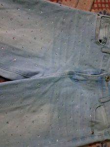 rhinestone jeans for women