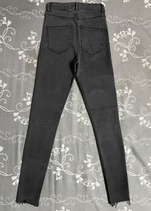 Zara Skinny Ripped Jeans