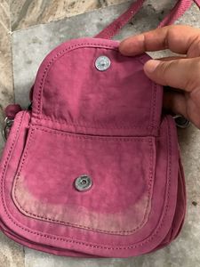 Kipling Pink Crossbody Bag