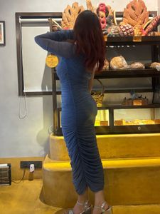 Elegant Ruched One-Shoulder Dress