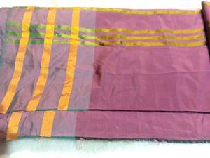 New Saree With Big Border