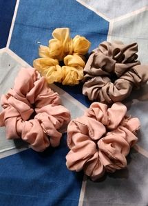 Set of 4 Scrunchies