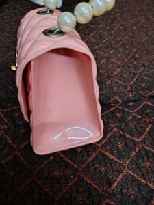 Cute Pink Quilted Heart Clutch