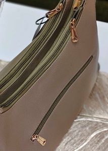 Stylish Taupe Hobo Shoulder Bag