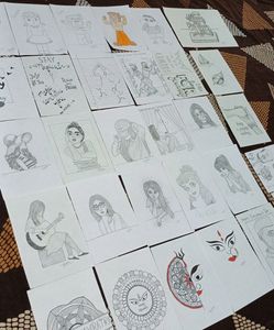 Hand-Drawn Art Collection