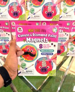 Make Your Own Canvas & Diamond Paint Magnets
