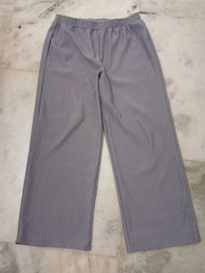 Ribbed Knit Wide Leg Pants
