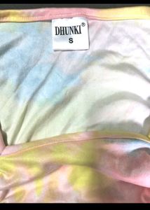 Tie-Dye Bodycon Dress