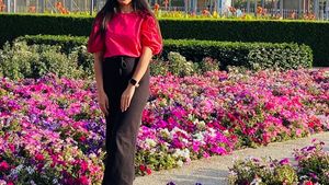 Pink Puff Sleeve Top