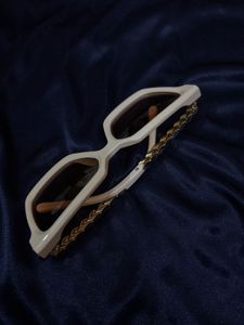 Cream "You Can't Stop Me" Oversized Sunglasses