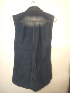 Denim Jacket Cut Sleeves