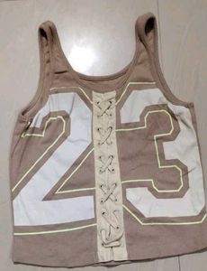 Women's "23" Lace-Up Tank Top