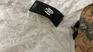 Elegant Lace V-Neck Flutter Sleeve Top