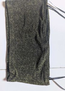 Sparkly Gold Tube Top