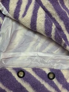 💜Funky Zebra Print Jacket💜