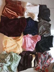 Assorted Ethnic Tops & blauses.. combo of 15