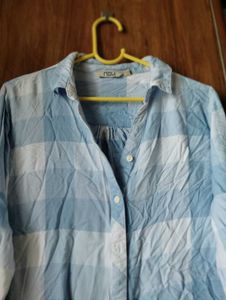 Plaid Checkered Casual Shirts Set