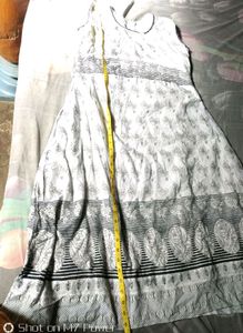 White Long Frock