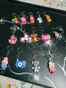 Cute Cartoon Keychains Set🤩