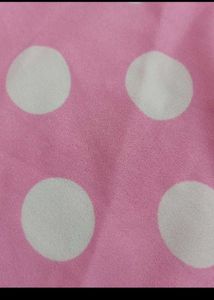 8-10 year Pink Polka Dot &amp; Stripe Dress