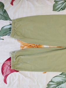 Women's Olive Green Cargo Pants