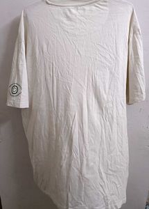 Sztori Plus Size Printed Pure Cotton T-shirt - 6XL
