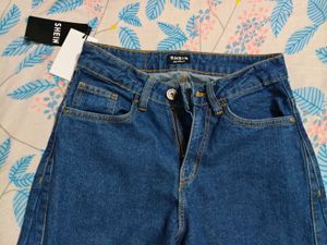 Shein Blue Denim Jeans