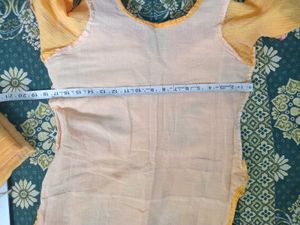 Yellow Kurta Set with Dupatta