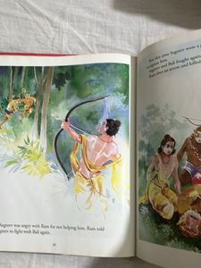 The Ramayana in Pictures - hard bound