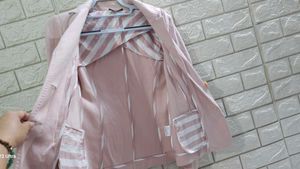 Pastel Pink blazer From Xandres