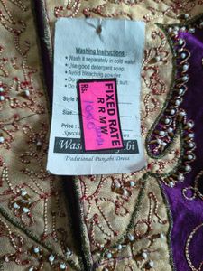 Purple Embroidered Kurta for girls.. full of beads
