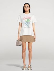 GANNI Smiley Face T-Shirt