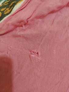 Embroidered Pink Kurti