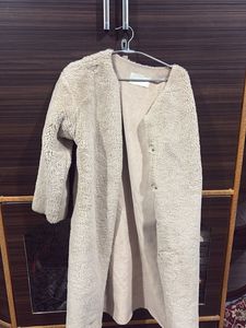 Cozy Fleece Jacket Beige