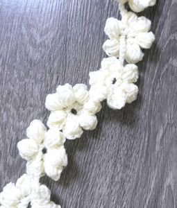 Handmade Crochet Flower Hairband