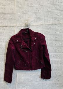 🇺🇸 H&amp;M imported Suede Biker Jacket