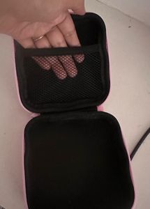 Cute Pink Bow mini makeup bag