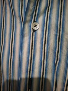 Men's Striped Dress Shirt