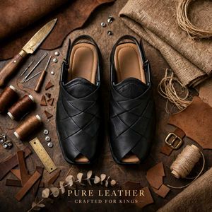 Premium genuine Leather Peshawari Sandals