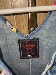 Denim Mickey Mouse Overall Dress