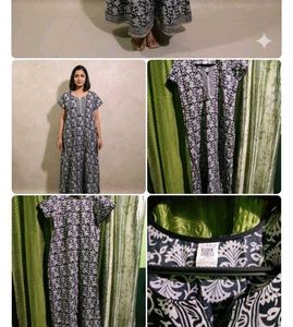 Floral Print Maxi Dress